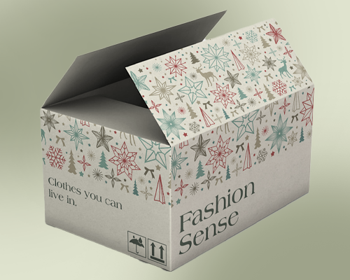 box pengiriman duplex